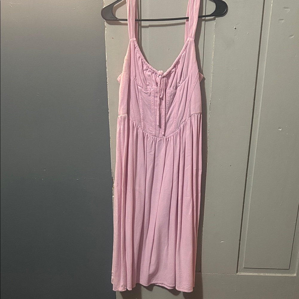 Pink Sleeveless Dress